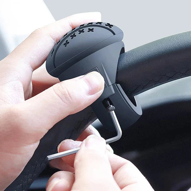 مقبض معزز لعجلة السيارة مع دوران 360 درجة (عدد 2) - Makfool