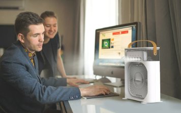 مكيف يعمل بالثلج - Makfool