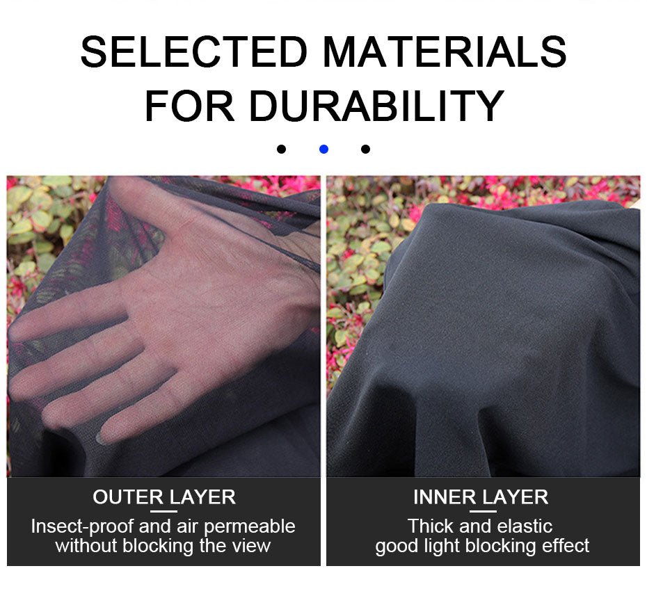 مظلة نافذة السيارة مضاد للبعوض وواقية من الغبار - Makfool