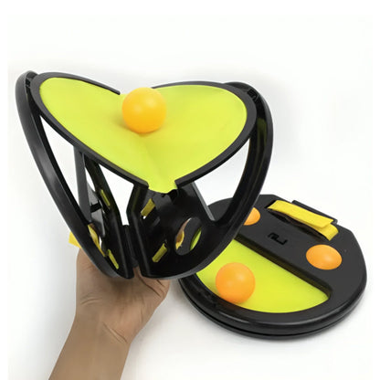 لعبة التقاط الكرة مقبضين مع كرات عدد (4)