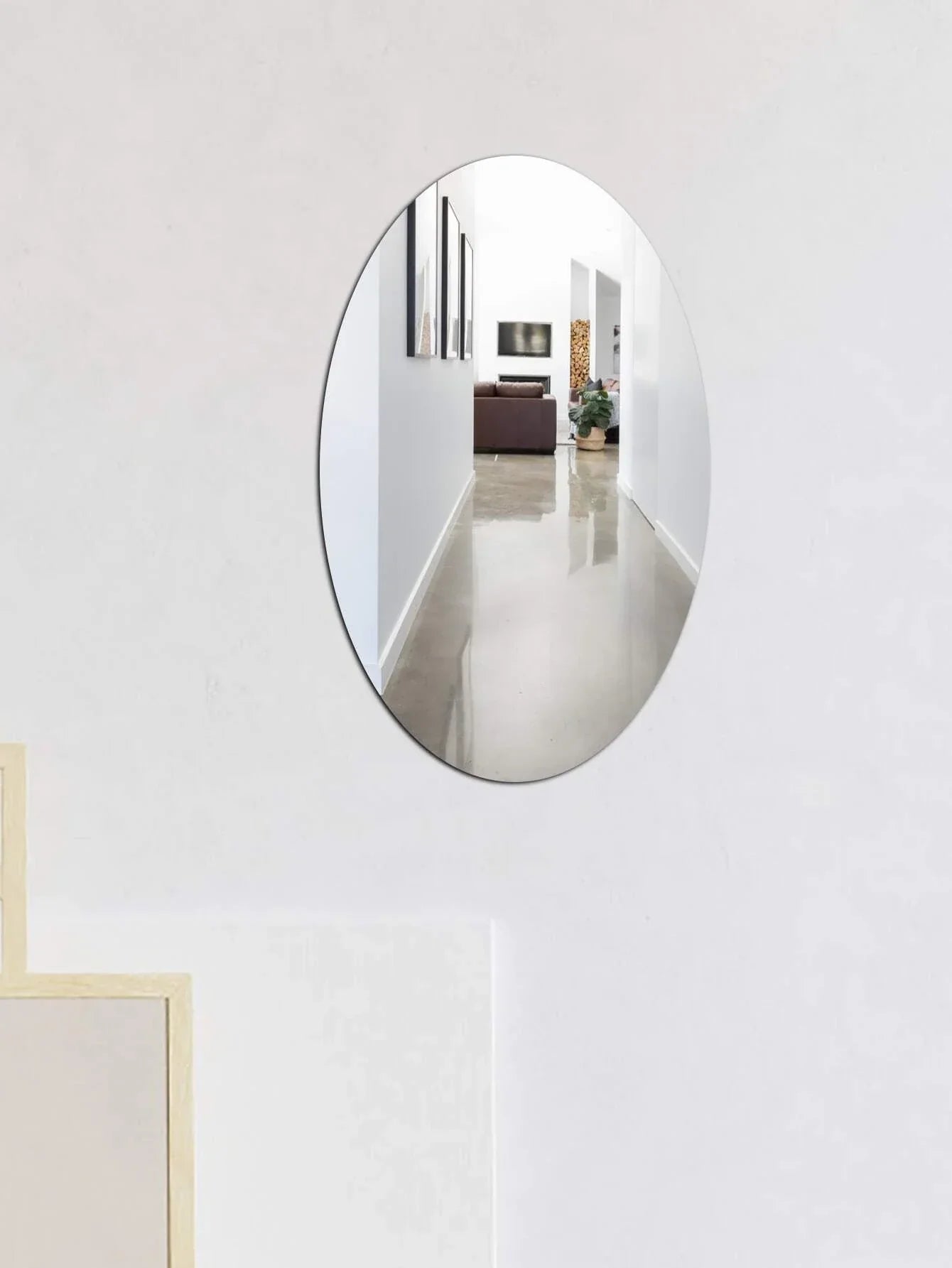 مرآة ديكور عصرية لاصقة غير قابلة للكسر عدد 3