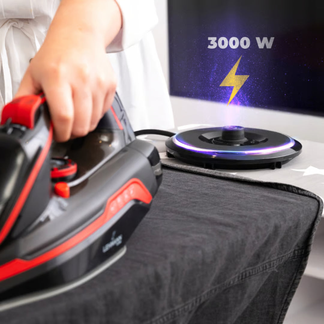 مكواة بخار لاسلكية بجودة ممتازة – كوي احترافي بدون فوضى