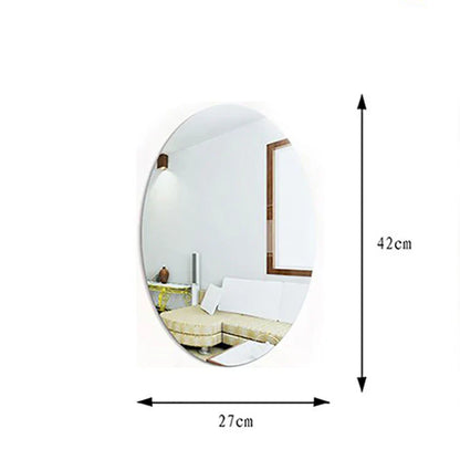 مرآة ديكور عصرية لاصقة غير قابلة للكسر عدد 3