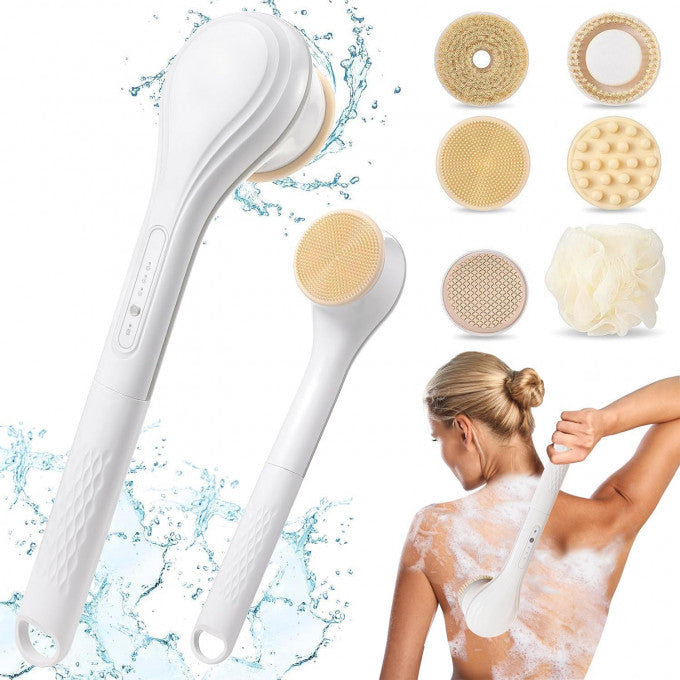 فرشاة الاستحمام الكهربائية 6 في 1
