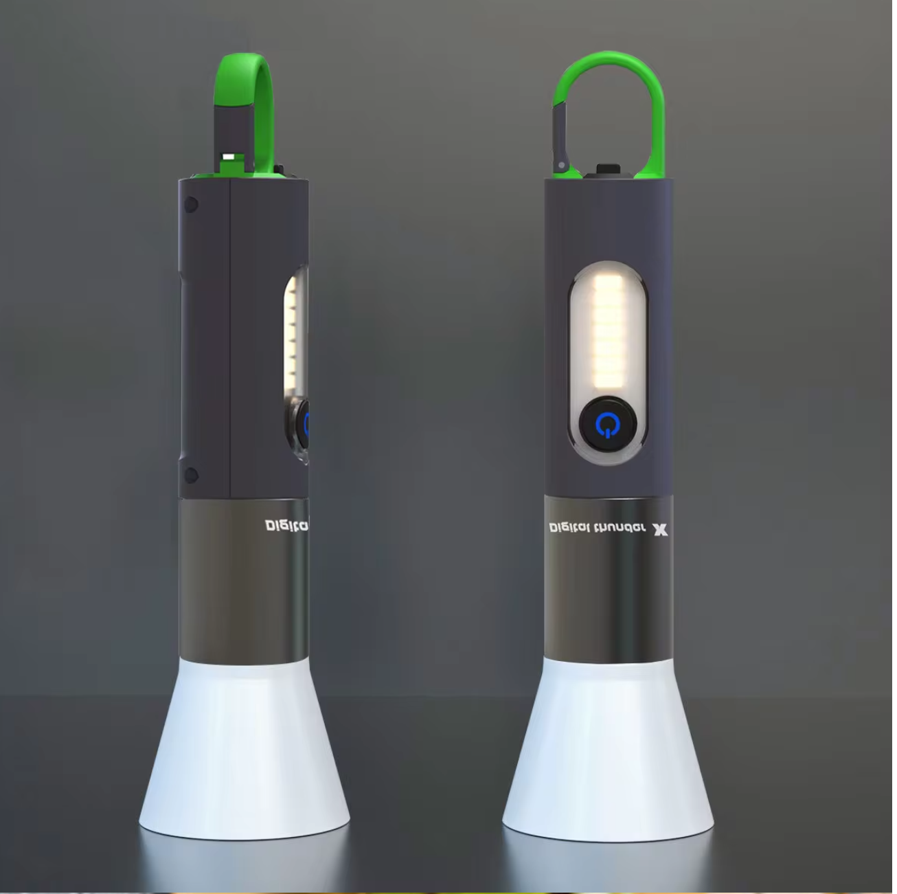 المصباح المبتكر ذات اضاءه قويه (يستخدم في البر وغيره من الاماكن)