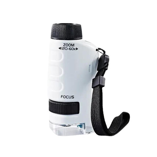 المجهر الصغير الخاص بالأطفال يكبر حتى 120 ضعف - Makfool