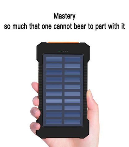 باور بانك بالطاقة الشمسية مقاوم للماء - Makfool