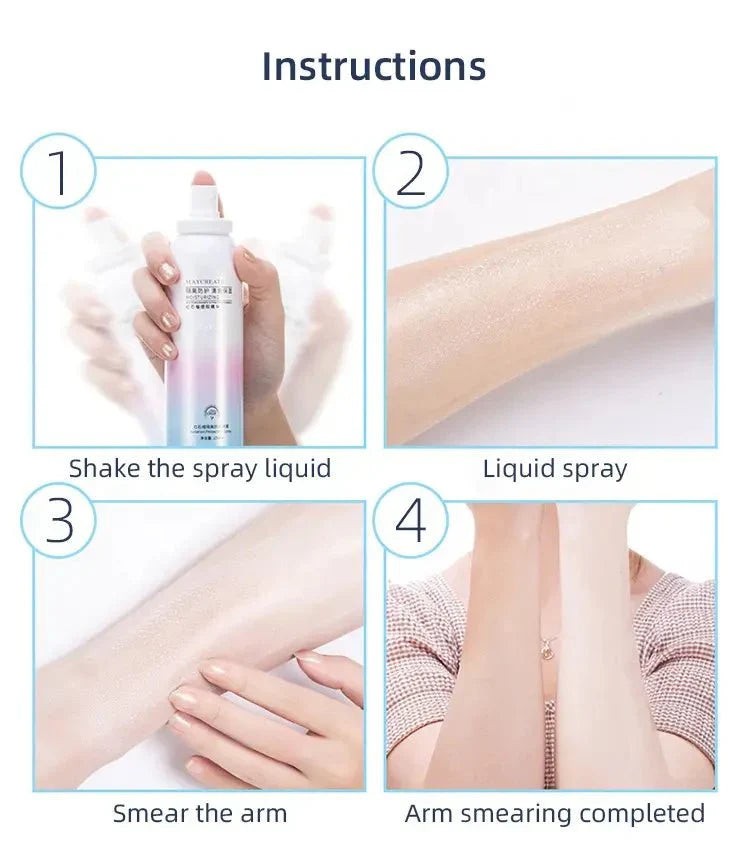 بخاخ التبييض الفوري الاكثر مبيعاً (اشتري واحدة واحصل على الثاني مجانا) - Makfool