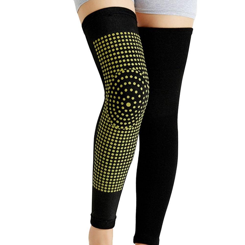 دعامة الركبة الرياضية الحرارية (قطعتين : الأيمن و الايسر ) - Makfool