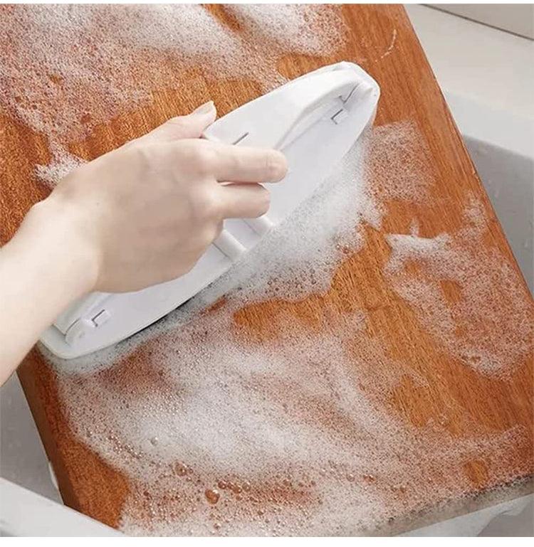 فرشاة التنظيف الإسفنجية القابلة للطي - Makfool