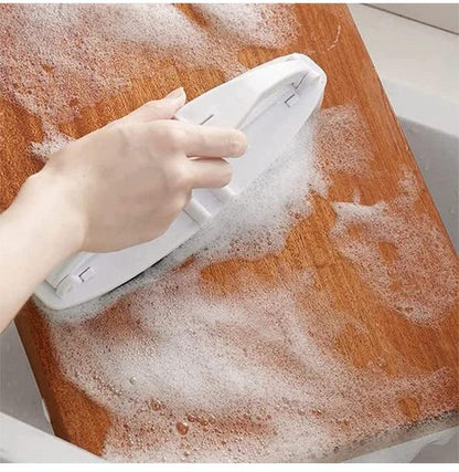 فرشاة التنظيف الإسفنجية القابلة للطي - Makfool