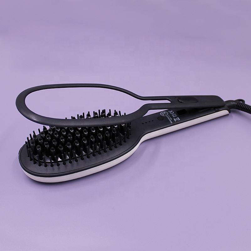 فرشاة تصفيف الشعر الكهربائية من السيراميك | GLOSSY ❤ - Makfool