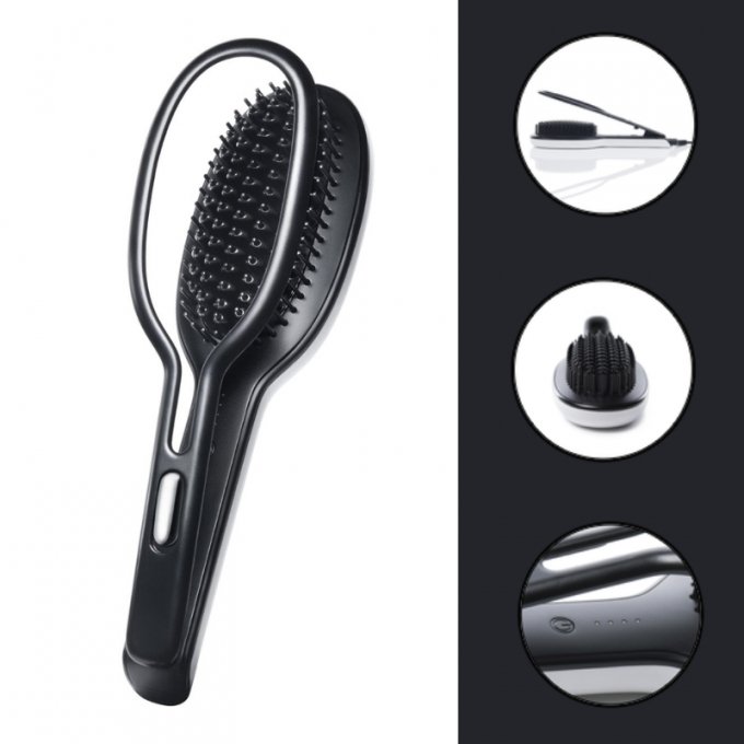 فرشاة تصفيف و تنعيم الشعر من السيراميك الاصلية - Makfool