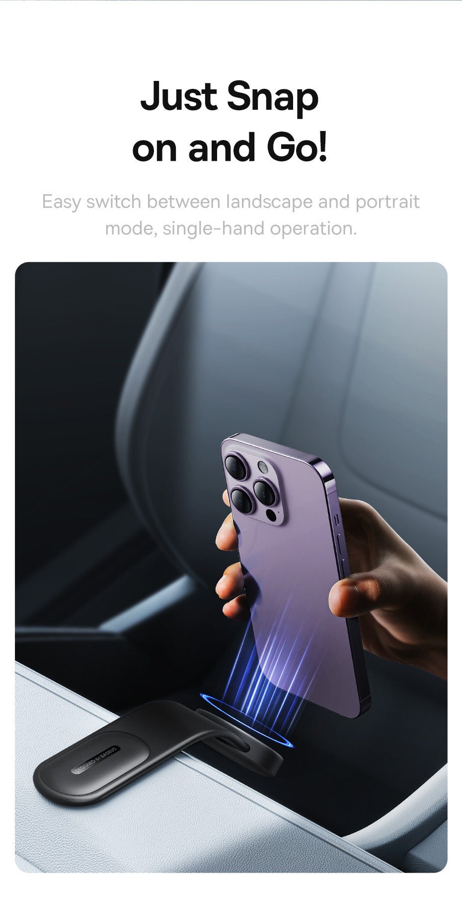 حامل الهاتف المغناطيسي للسيارة المميز uae - Makfool