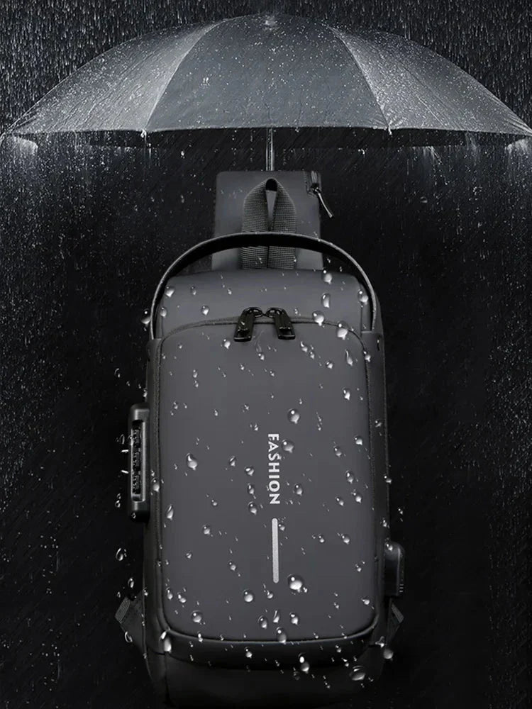 حقيبة الصدر الرجالية الأمريكية بالوظائف المتعددة - Makfool