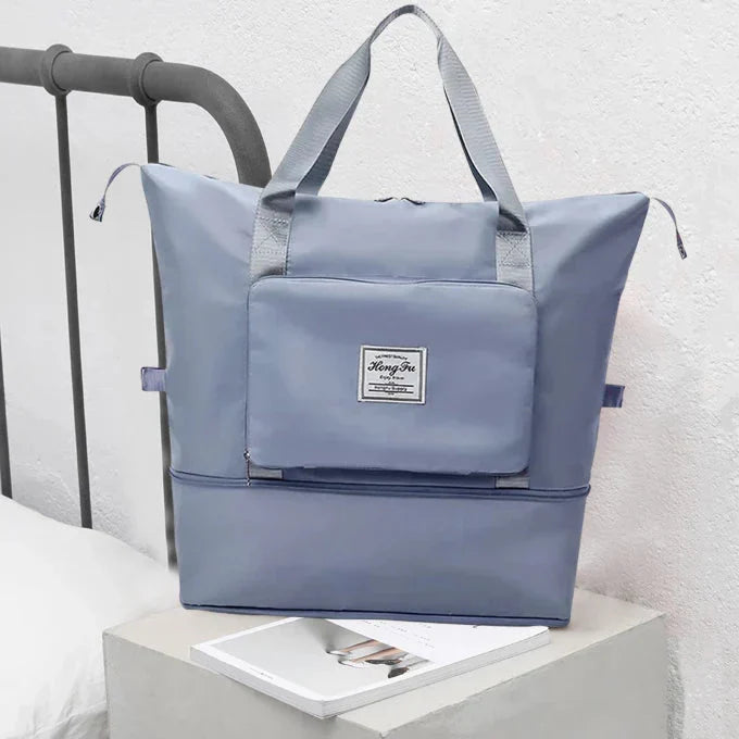 حقيبة قابلة للطي ذات سعة كبيرة خفيفة الوزن مقاومة للماء للسفر والرحلات - Makfool