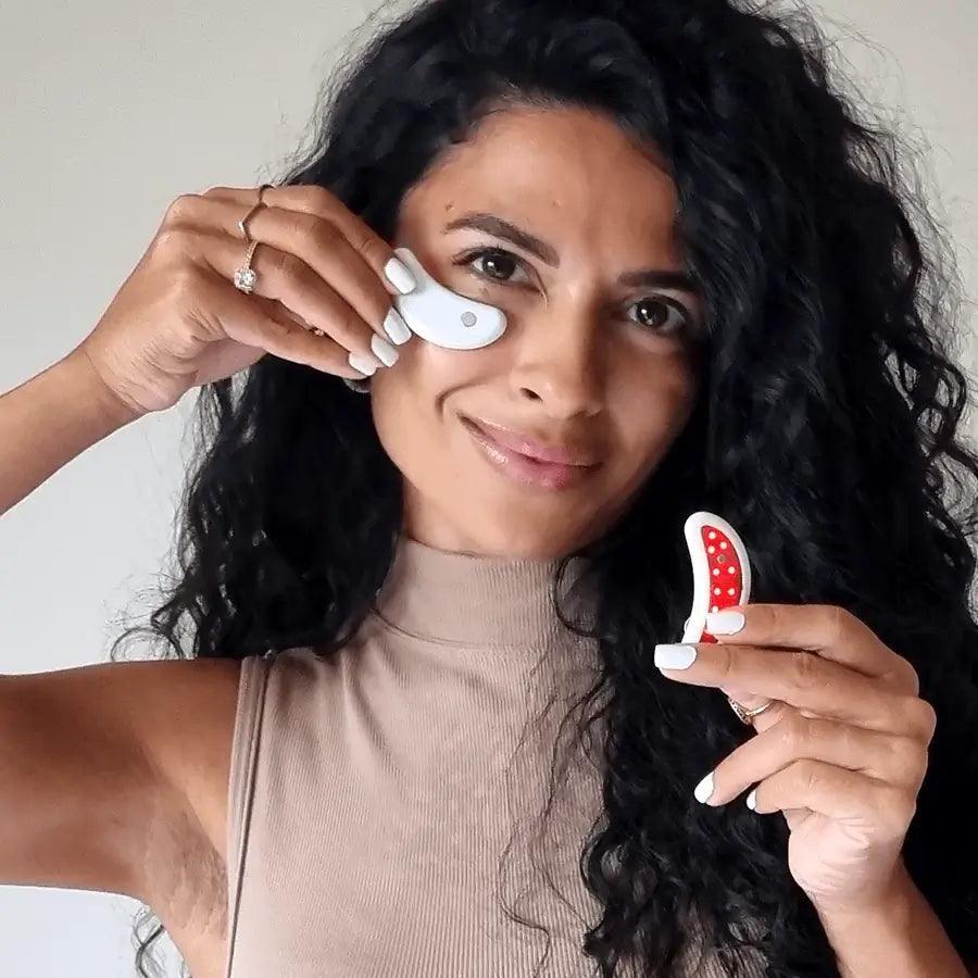 جهاز العناية بمنطقة تحت العينين المتكامل بتقنية EMS - Makfool