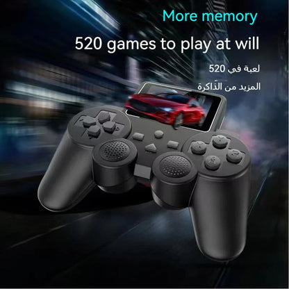 جهاز الالعاب المحمول القابل للشحن + يد اضافيه + وصلة HDMI للتلفاز - Makfool