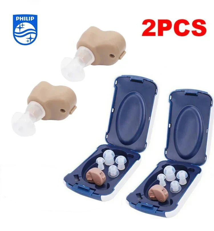 جهاز المساعدة على السمع بتكبير الصوت مزدوج للحد من الضوضاء UAE - Makfool