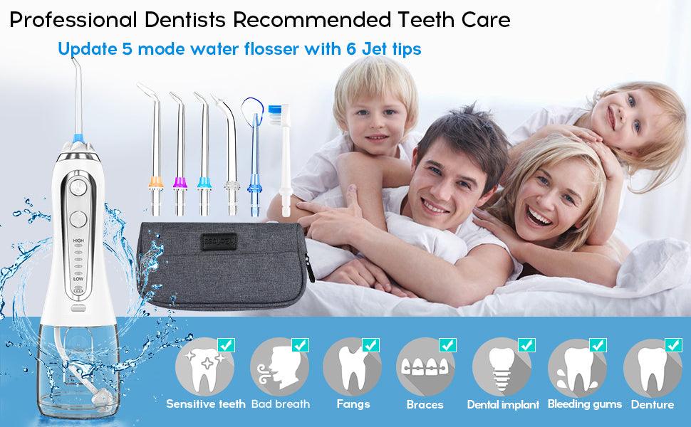 جهاز تنظيف الأسنان القابل لإعادة الشحن - Makfool