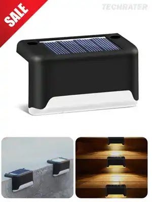 كشاف مع حساس حركة يعمل على الطاقة الشمسية (3قطع) - Makfool