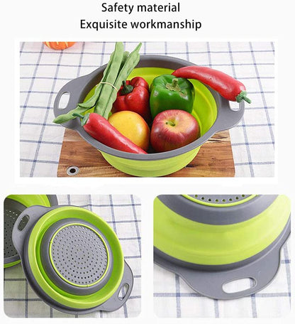 قطعة طوي سيليكون مصفاة المطبخ(عدد2) - Makfool