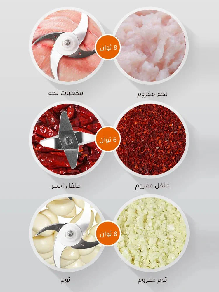 قطاعة الخضار الذكية 4 في 1 متعددة الوظائف - Makfool