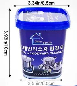 معجون تنظيف أدوات المطبخ المعدنية (اشتري واحدة واحصل على الثانية مجانا) - Makfool