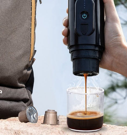 ماكينة قهوة كهربائية لاسلكية محمولة - Makfool