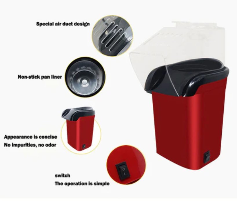 ماكينة صنع الفشار الصغيرة - Makfool