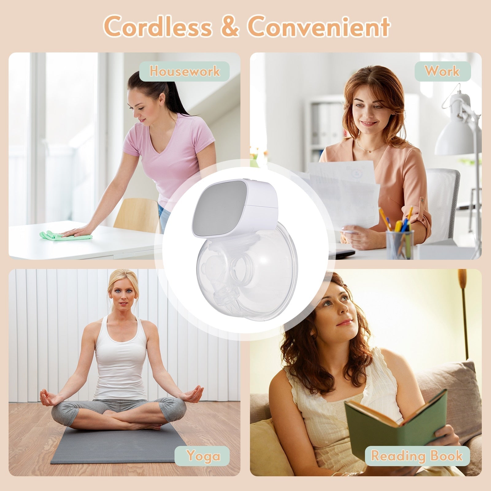 مضخة ثدي مميزة ب 3 اوضاع مختلفة - Makfool