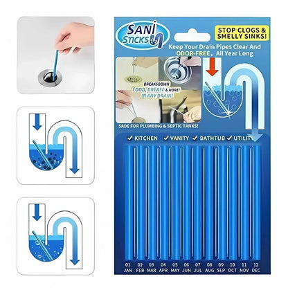 . ( مجموعة كاملة من 6 علب) مادة تسليك المواسير الأسرع والاكثر فعالية - Makfool