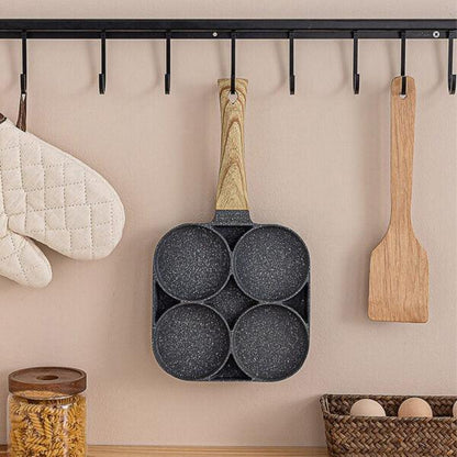 مقلاة الجرانيت الأصلية مضادة للإلتصاق4 في 1 - Makfool