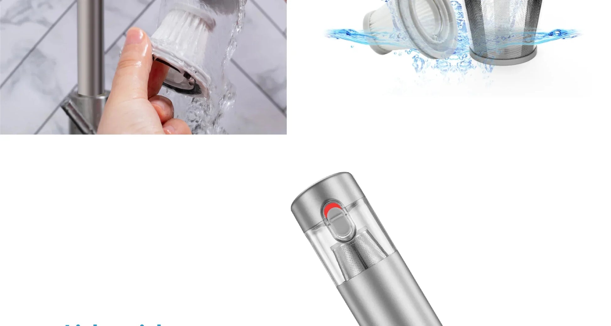 مكنسة محمولة 3 في 1 - Makfool