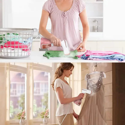 مكواة البخار والتعقيم لكل أنواع الاقمشة والملابس - Makfool