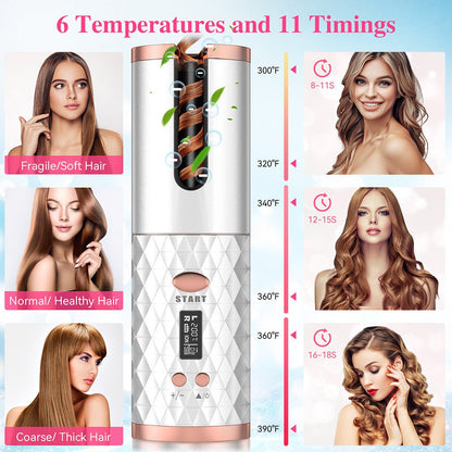 مموج الشعر اللاسلكي المحمول - Makfool