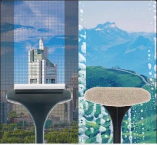 ممسحة الزجاج والارضيات السحرية 2 في 1 - Makfool