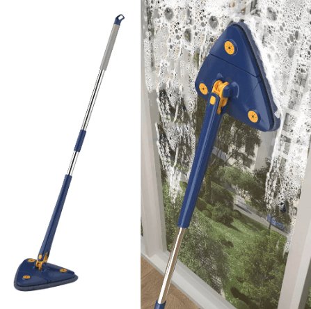 ممسحة أرضيات وحائط قابلة للتدوير 360 درجة - Makfool