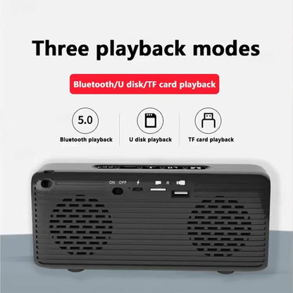 منبه بلوتوث متكلم بطاقة لاسلكية محمولة على مدار الساعة uae - Makfool