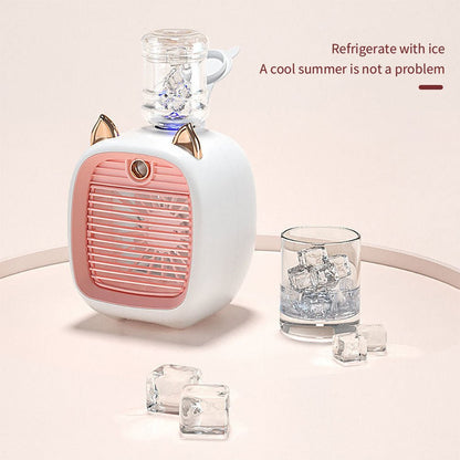 مروحة تبريد الهواء الصغيرة المحمولة المميزة - Makfool