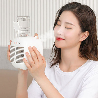 مروحة تبريد الهواء الصغيرة المحمولة المميزة - Makfool