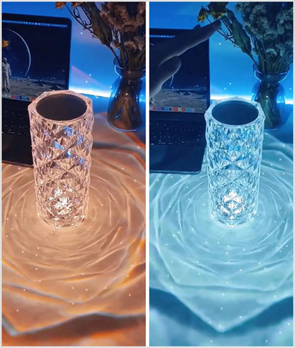 مصباح كريستالي بعدة الوان UAE - Makfool