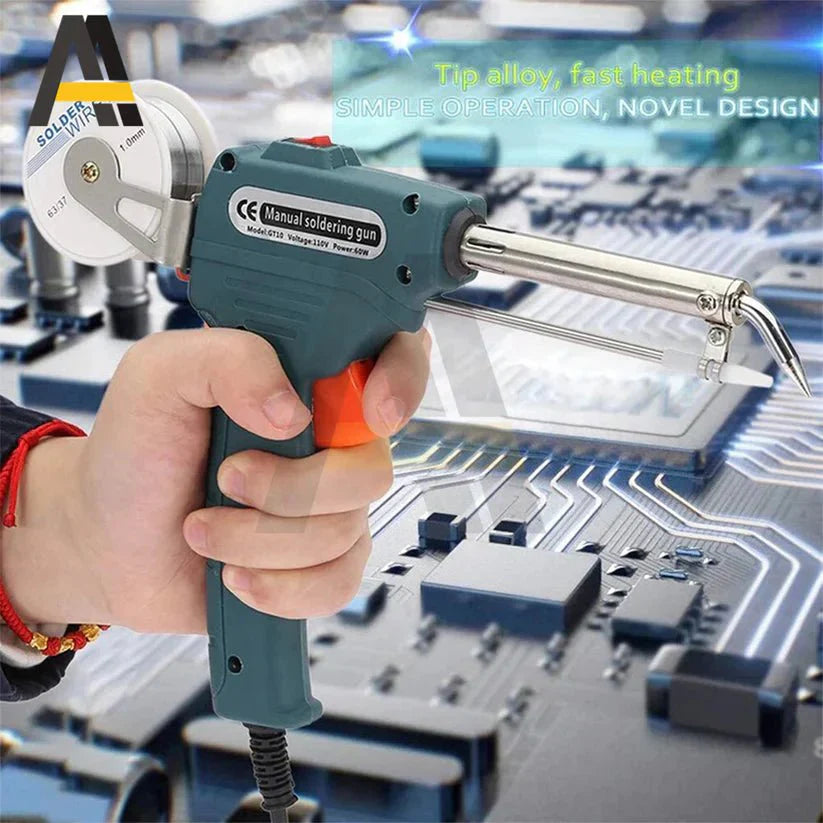 مسدس لحام الحديد الكهربائي - Makfool