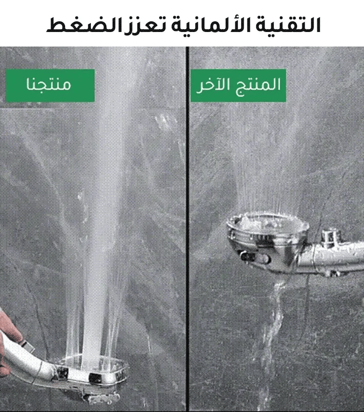 رأس الشاور الخارق عالي الضغط الاصلي (إشتري حبه والثانيه مجاناً) - Makfool