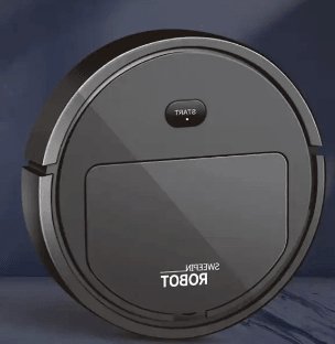 روبوت كنس مع جهاز استشعار ذكي للحماية - Makfool