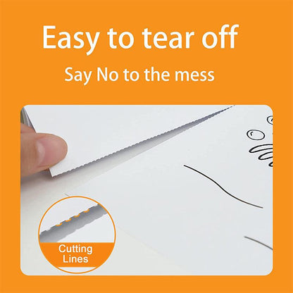 رول وتجليد أوراق التلوين اللاصق (عدد 2) - Makfool