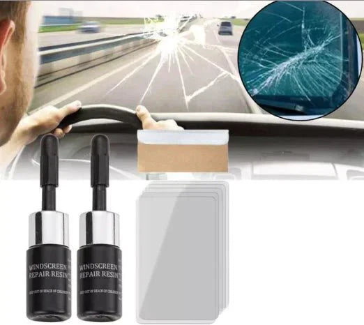 سائل اصلاح الزجاج السحري الجديد كلياً (علبتين) - Makfool