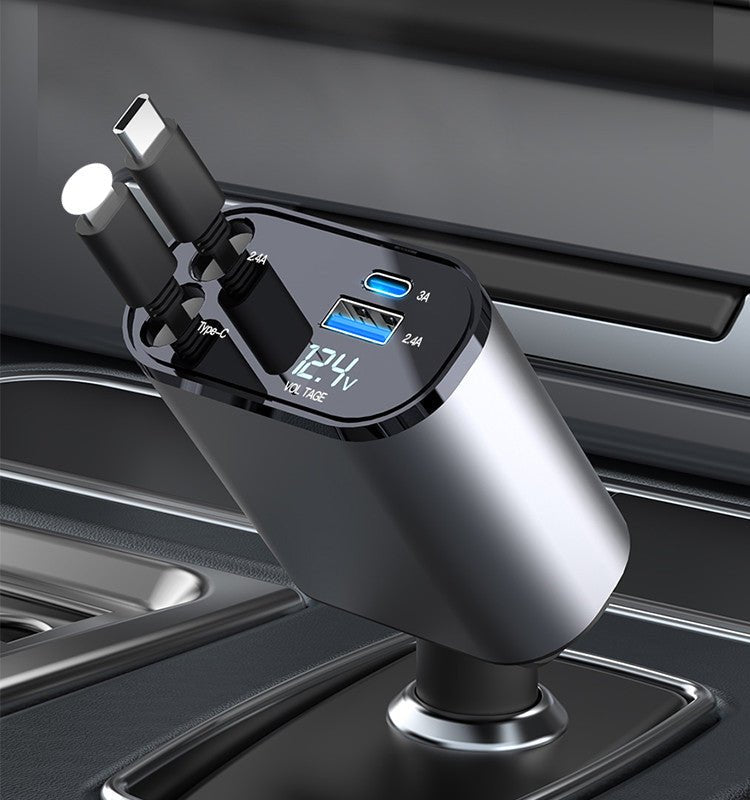 شاحن سيارة 4في 1 متعدد الاستعمالات - Makfool