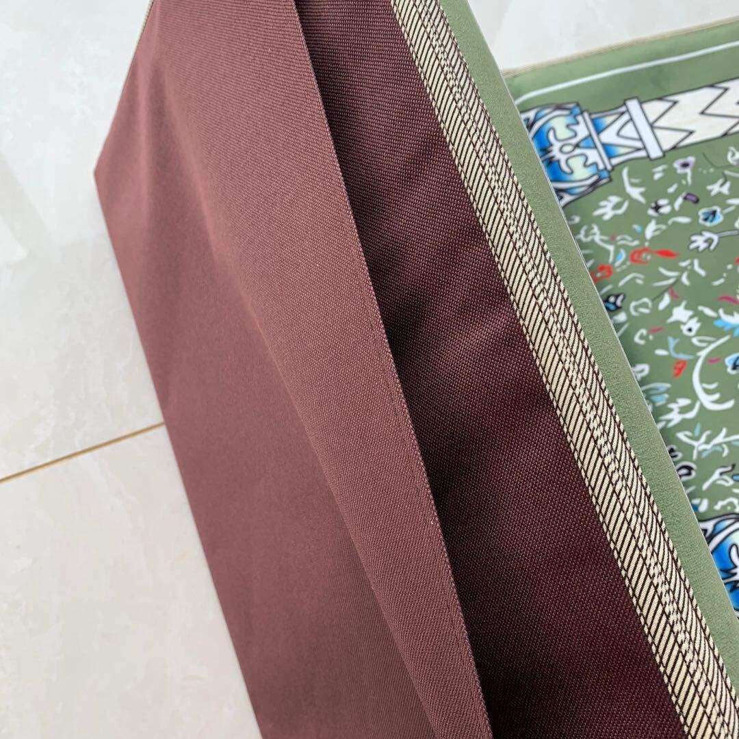 سجادة الصلاة قابلة للطي مع مسند مريح للظهر - Makfool