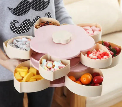 صندوق تقديم الحلوى والمكسرات المميز (10 أدراج) - Makfool